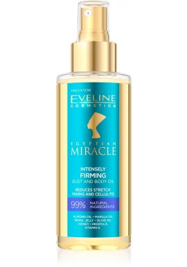 EVELINE EGYPTIAN MIRACLE BUST AND BODY OIL FIRMING 150ML
