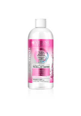 EVELINE FACEMED+ HYALLURONIC MICELLAR WATER 400ML