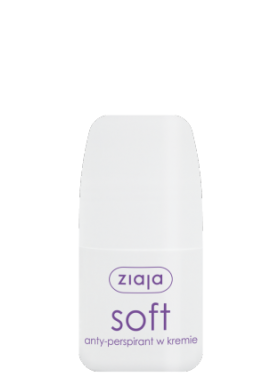 ZIAJA Anti-perspirant SOFT 60ml. in cream / roll-on