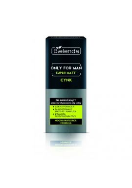 BIELENDA ONLY FOR MEN SUPER MAT Anti-shine moisturizing gel 50ml