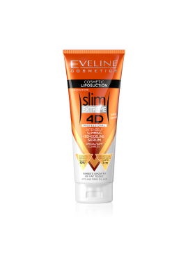 EVELINE SLIM EXTREME 4D  LIPOSUCTION INTENSELY  SLIMMING PLUS REMODELING  SERUM 250ML