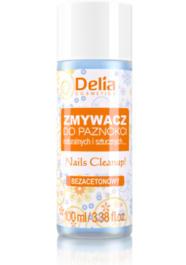 DELIA Nail Clean Up Polish Remover Acetone-Free 100ml