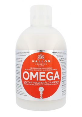 KALLOS Shampoo Omega Regenerating Macadamia Oil 1000ml