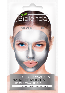 BIELENDA DETOX SILVER Mask mixed and greasy