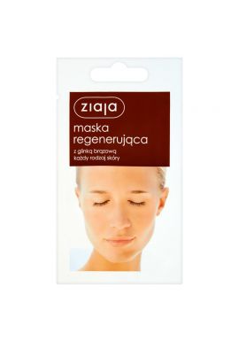 ZIAJA Face Mask Regenerating With Brown Clay Sachet
