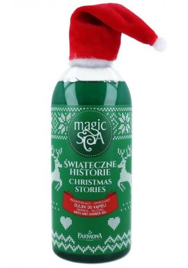 Farmona Magic Spa Bath Oil Christmas Stories Green Sweater 500ml