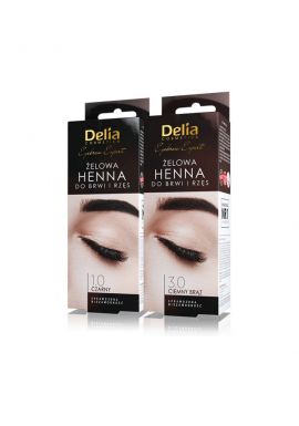 DELIA Henna For Eyebrows And Eyelashes - Gel 15ml Brown