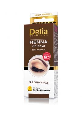 Delia Henna For Eyebrows - Cream 15ml Brown