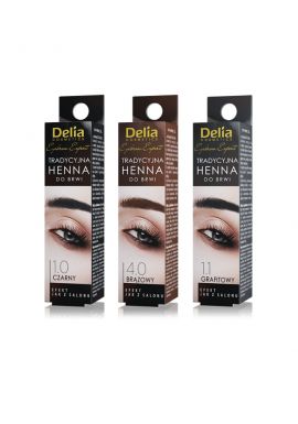 Delia Henna For Eyebrows Traditional 2g Black
