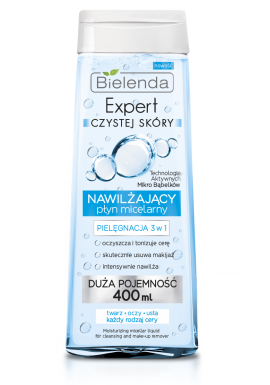 BIELENDA EXPERT Micellar liquid. 400
moisturize 3in1