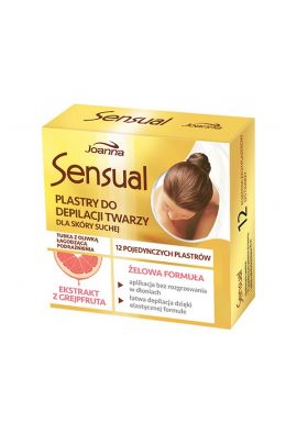 JOANNA SENSUAL face gel patches with grapefruit