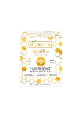 BIELENDA ROYAL BEE ELIXIR Strongly rebuilding cream - anti-wrinkle concentrate 70+ DAY / NIGHT 50ml