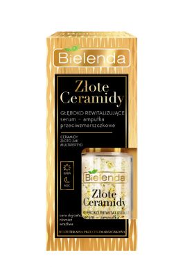 BIELENDA GOLDEN CERAMIDES Deeply revitalizing anti-wrinkle ampoule serum DAY / NIGHT 15ml