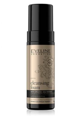 EVELINE ORGANIC GOLD CLEANSING AND SOOTHING FACE WASH FOAM 150ML