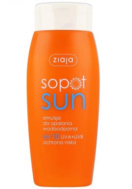 ZIAJA SOPOT Sunbathing Emulsion SPF 10 150ml